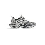 Men’s Track Graffiti Sneaker  in White/black